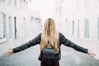 Freedom In City Street